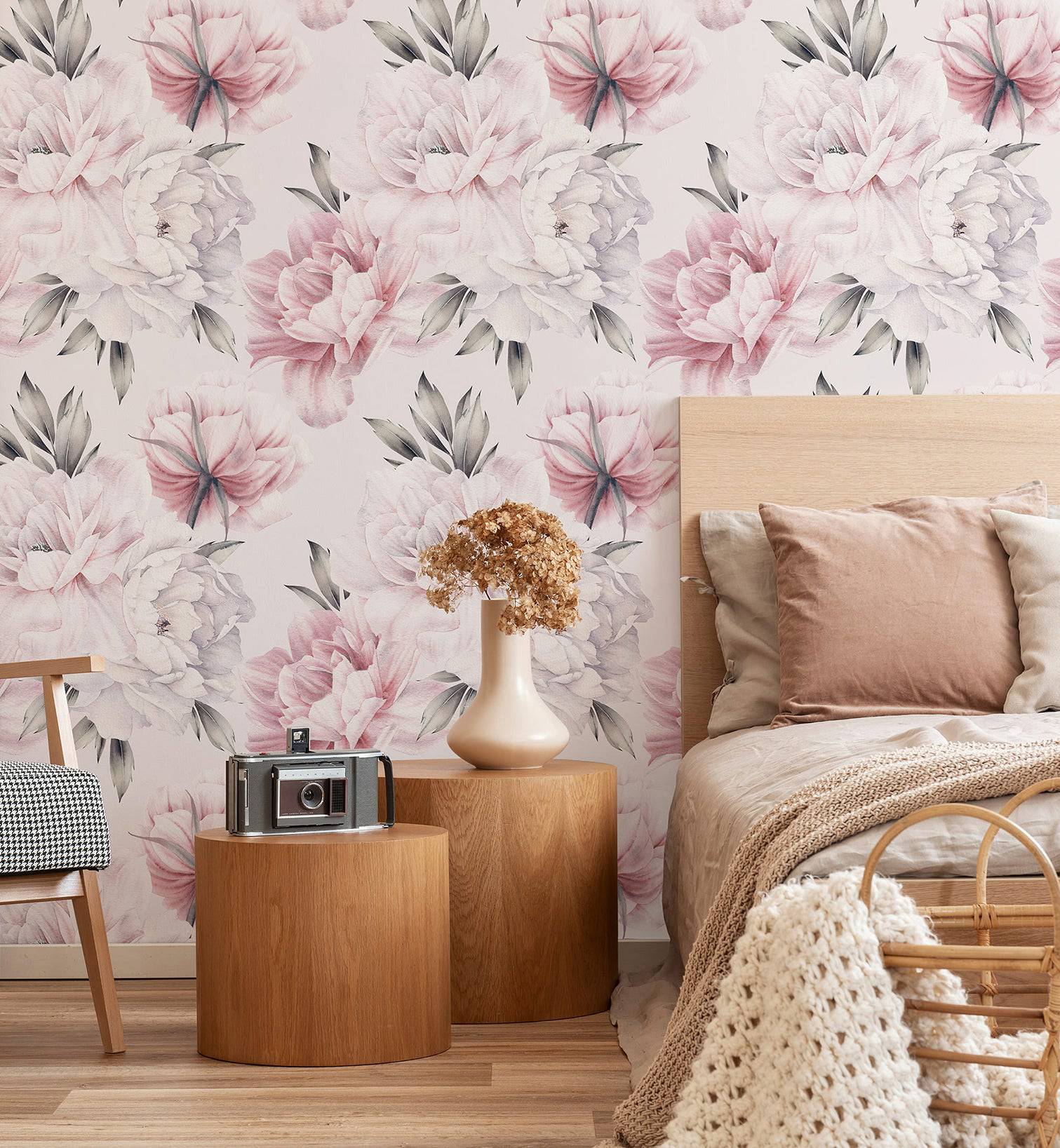 Peony Watercolor - Walltrendz