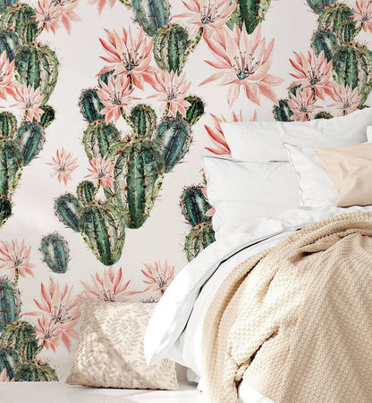 Watercolor Cactus - Walltrendz