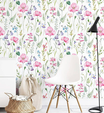 Delicate wildflowers - Walltrendz