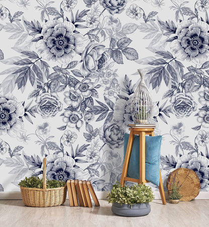 Peony Retro - Walltrendz