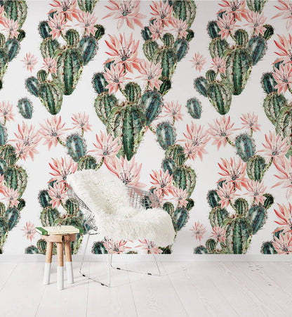 Watercolor Cactus - Walltrendz