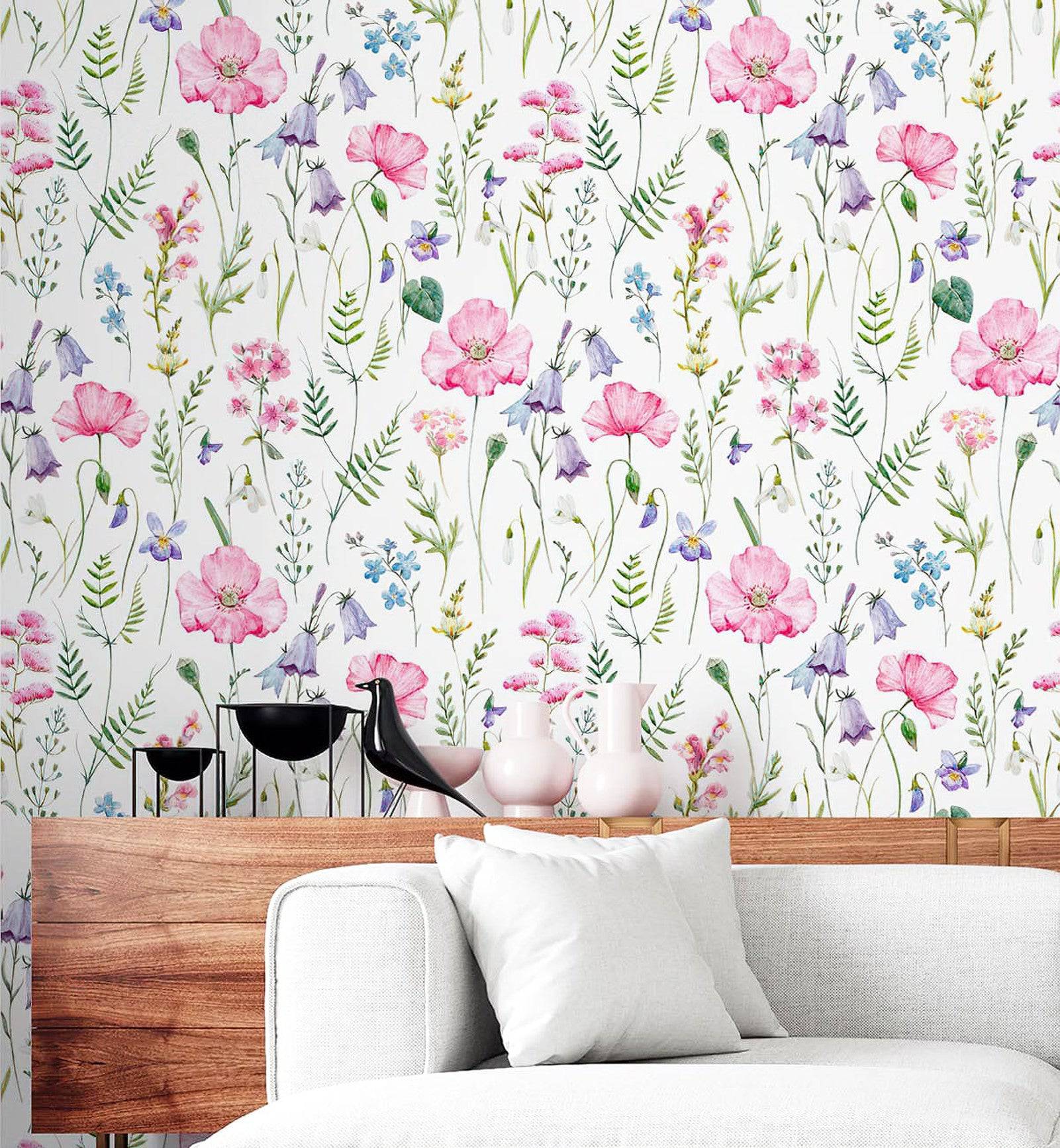 Delicate wildflowers - Walltrendz