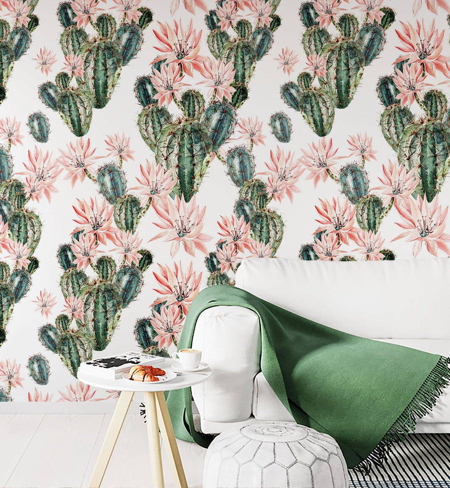 Watercolor Cactus - Walltrendz