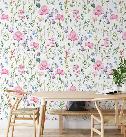 Delicate wildflowers - Walltrendz