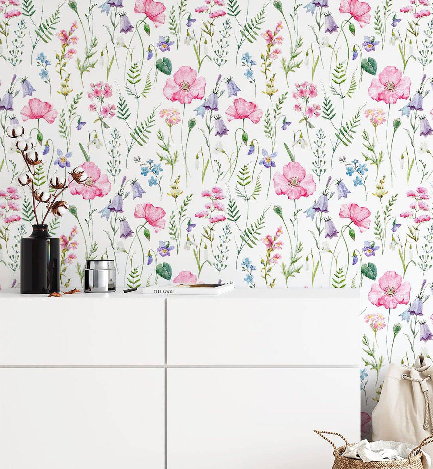 Delicate wildflowers - Walltrendz