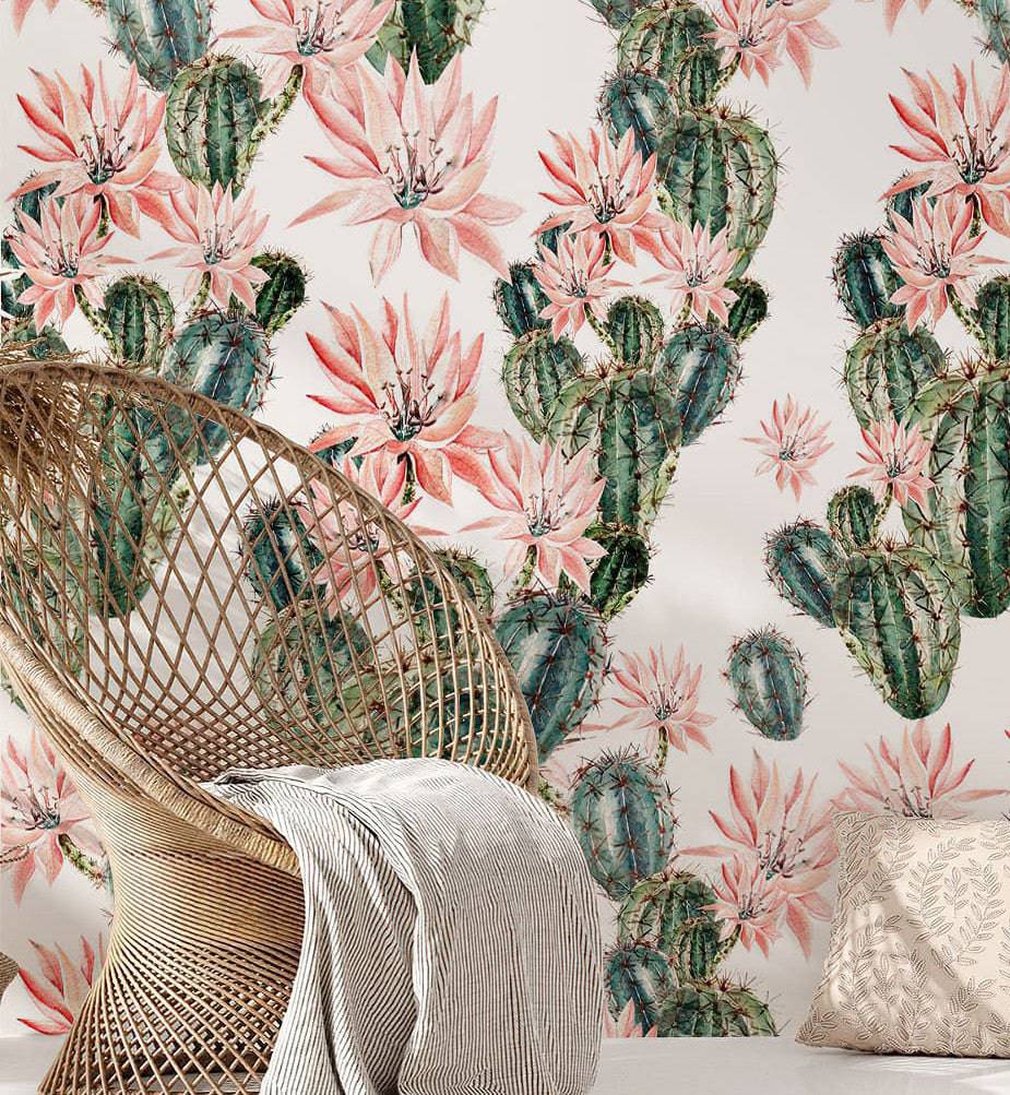 Watercolor Cactus - Walltrendz