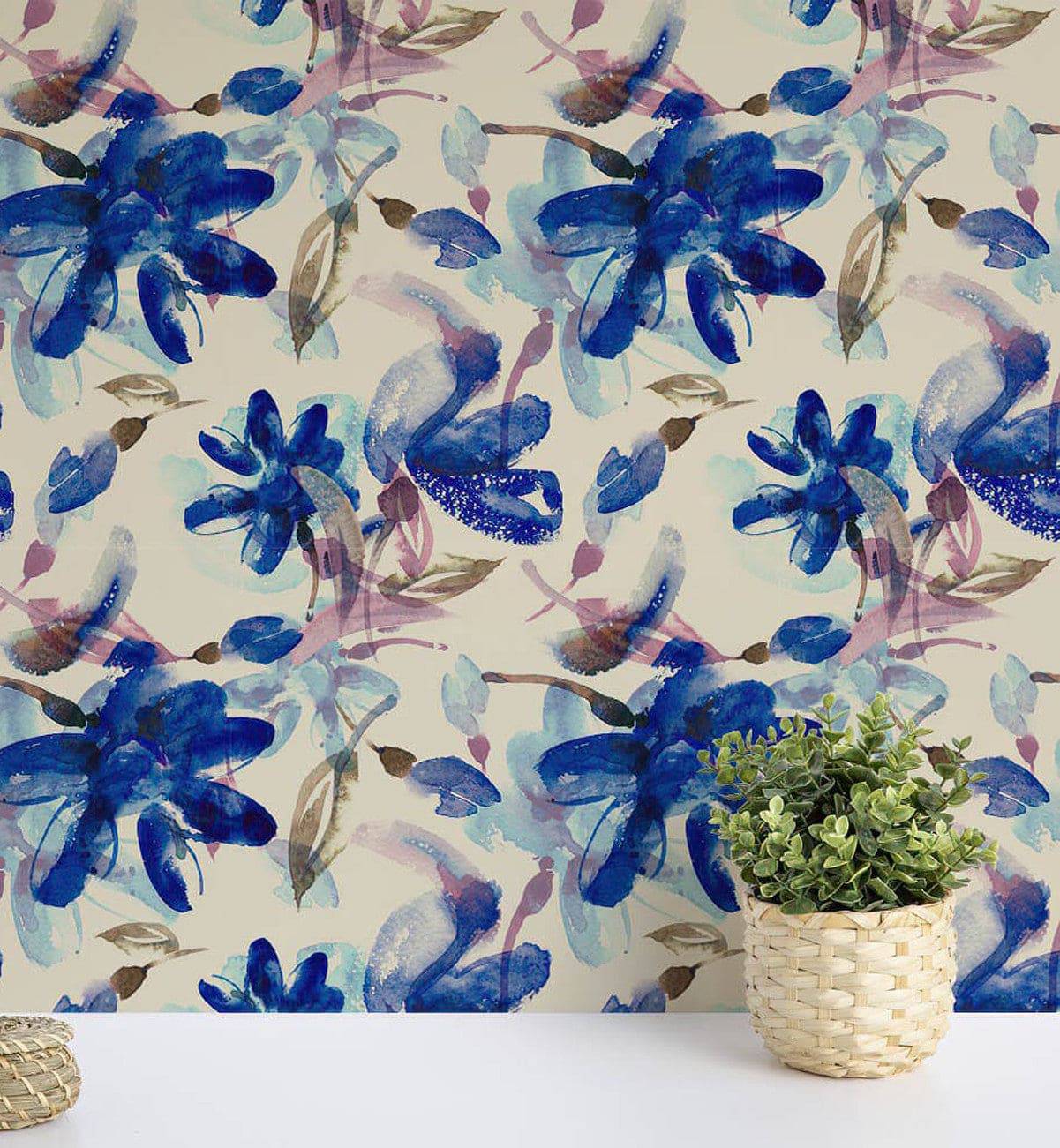 Watercolor Flowers - Walltrendz