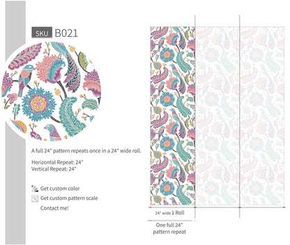 Paisley Print - Walltrendz