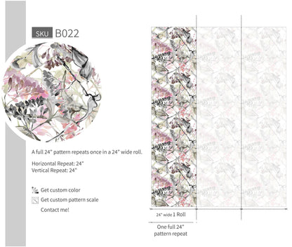 Abstract Flowers - Walltrendz