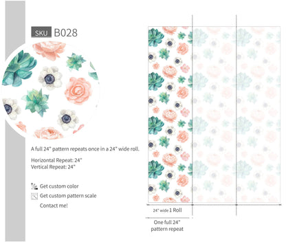 Watercolor Anemones - Walltrendz