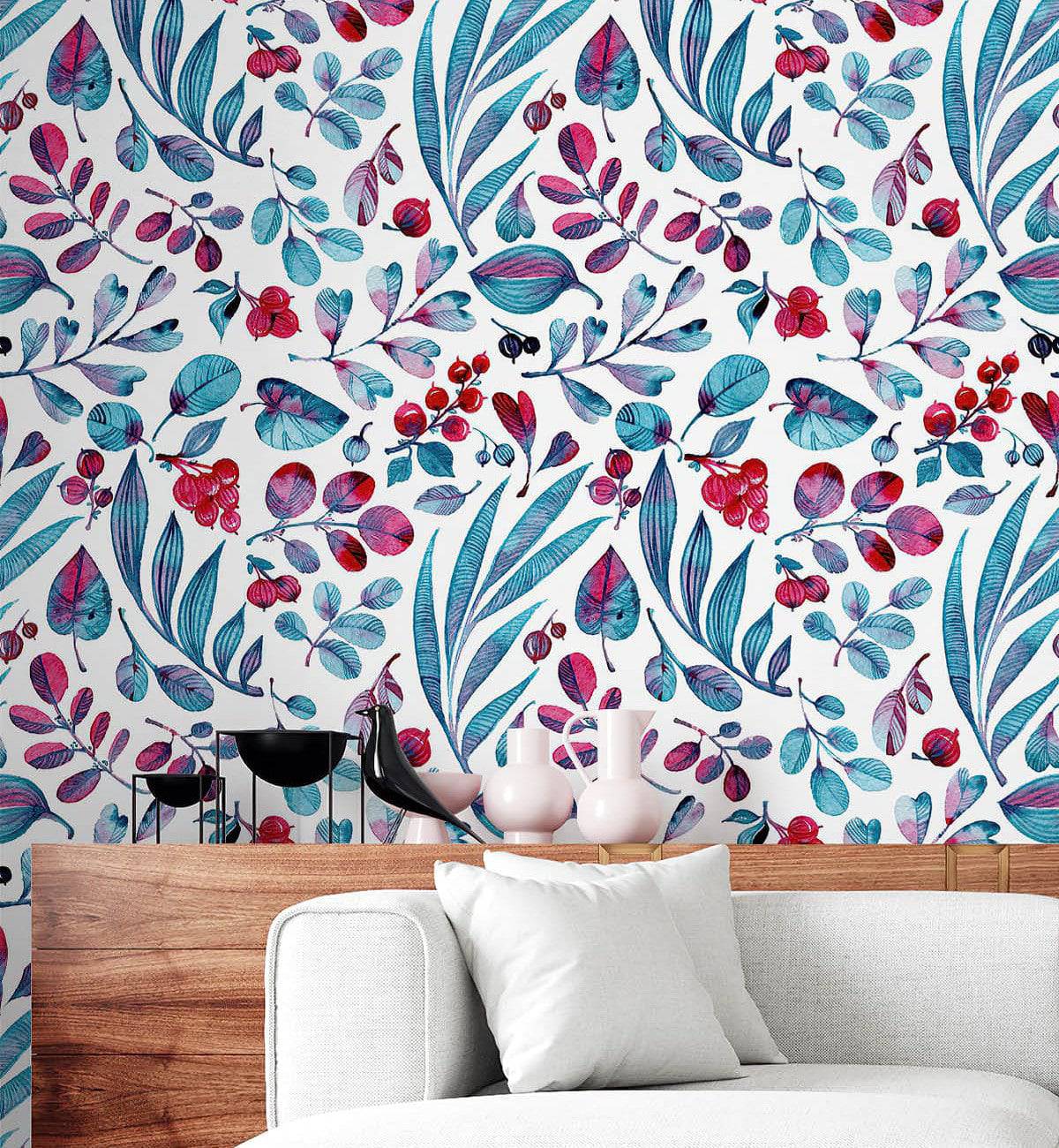 Leaves & Berries - Walltrendz