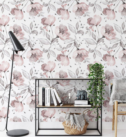 Hand drawn Rose - Walltrendz