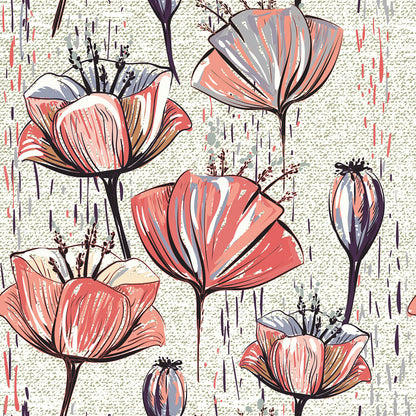 Tulip Drawing Wallpaper