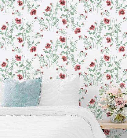 Small Poppy - Walltrendz