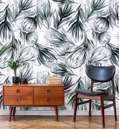 Ink Floral Decor - Walltrendz