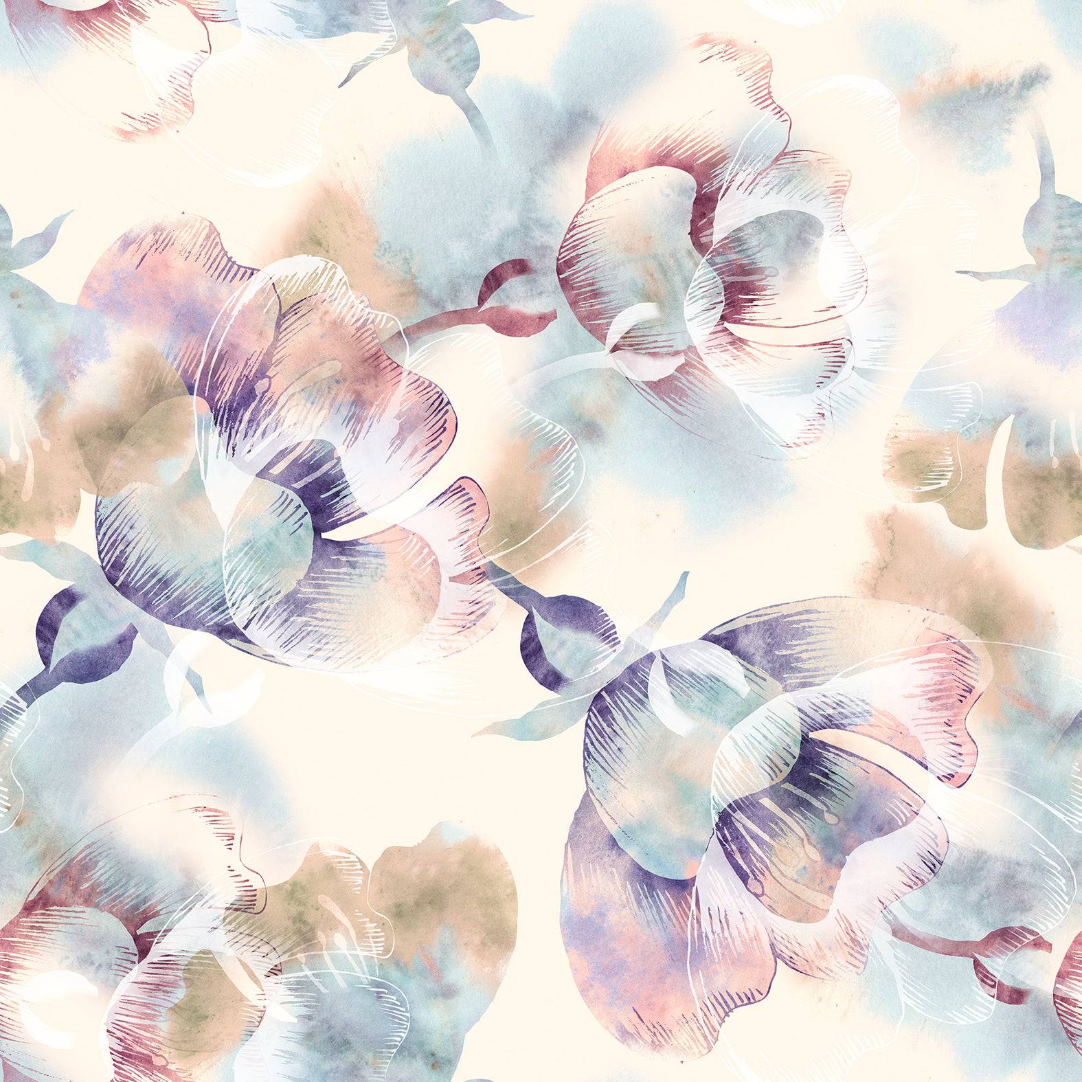 Retro Floral - Walltrendz