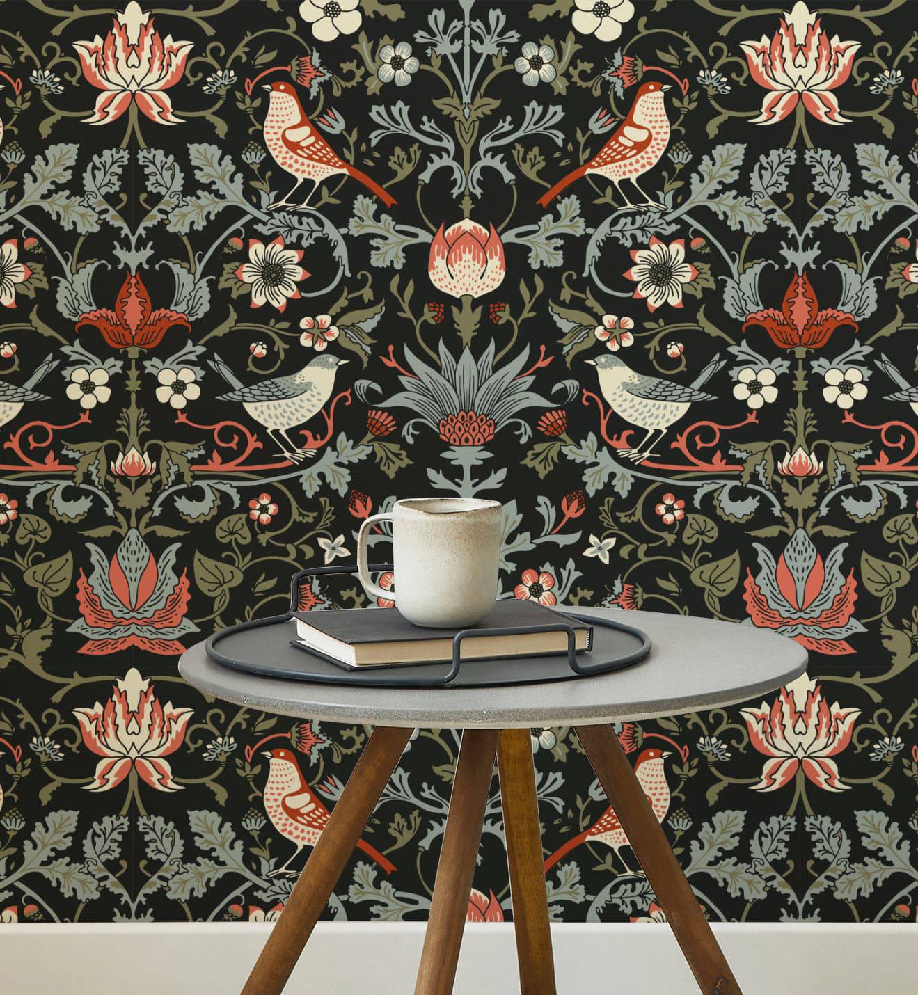 Vintage Birds Morris - Walltrendz