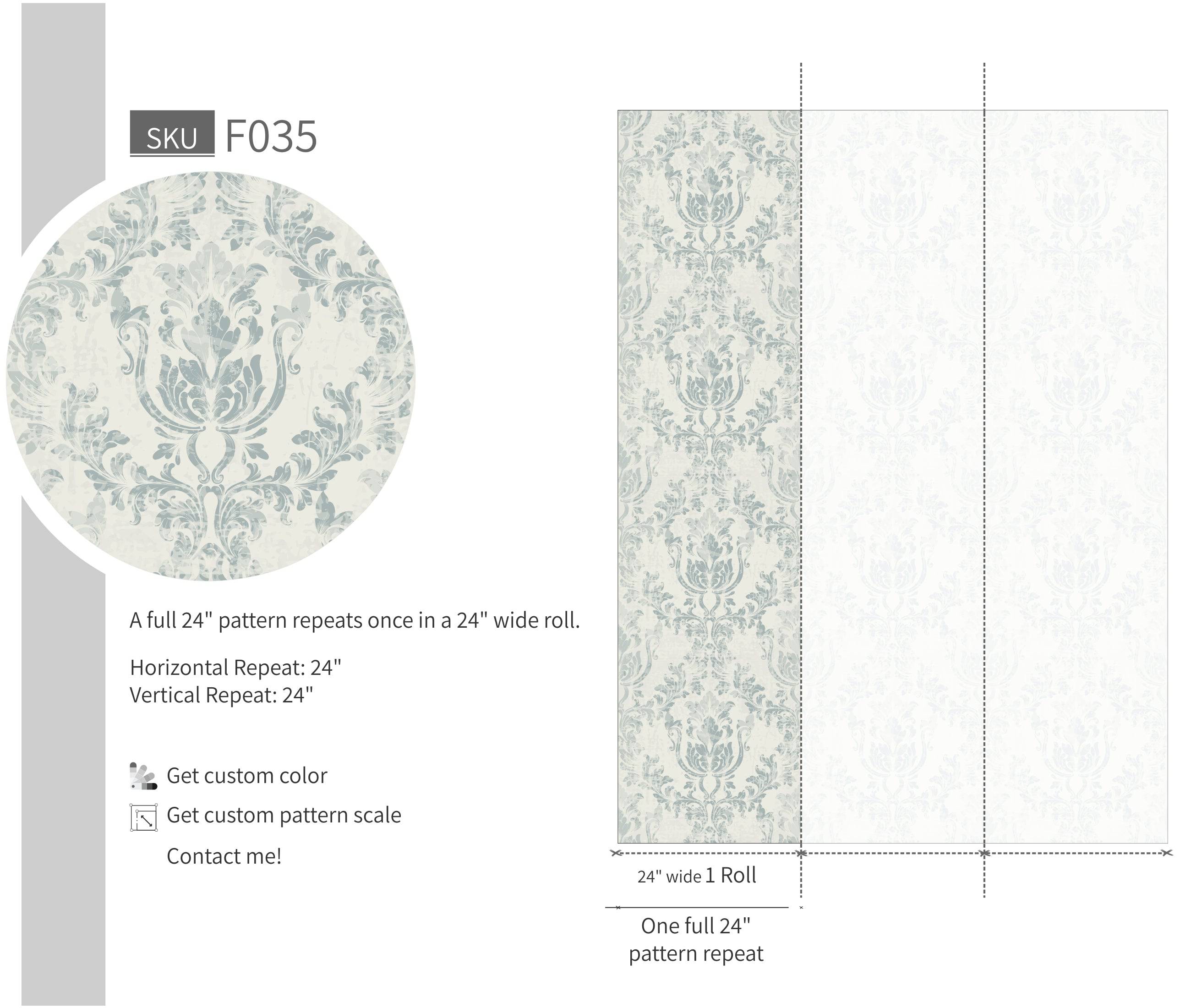 Damask Wallpaper - Walltrendz