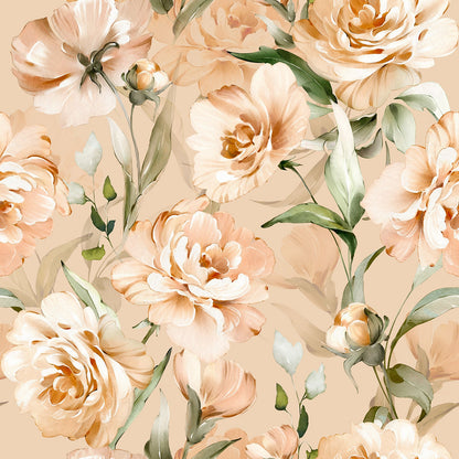 Floral Rustic Wallpaper