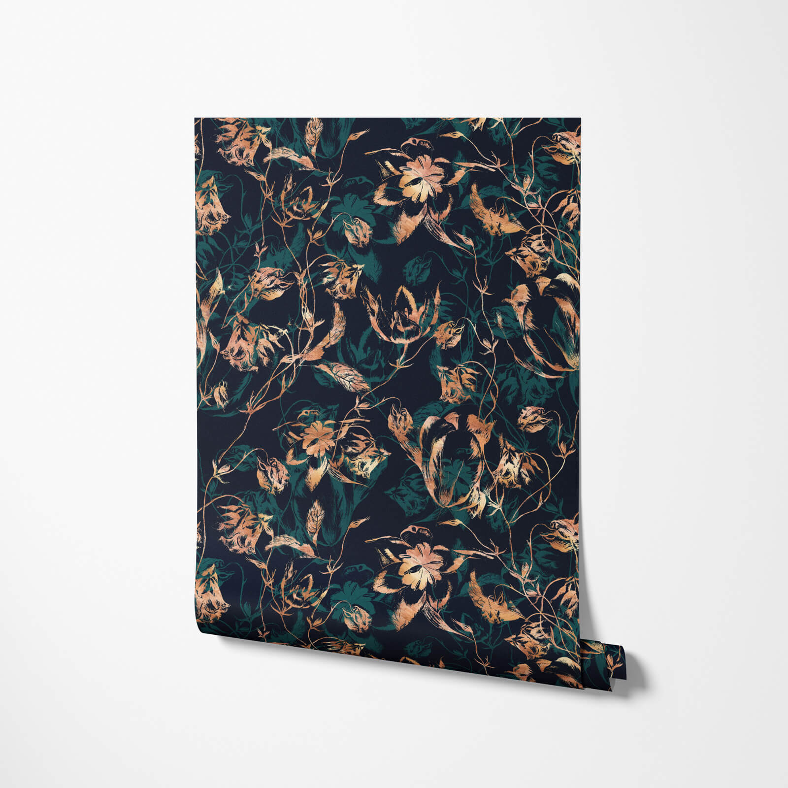 Royal Floral Wallpaper