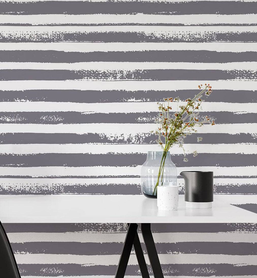 Brush Stripe - Walltrendz