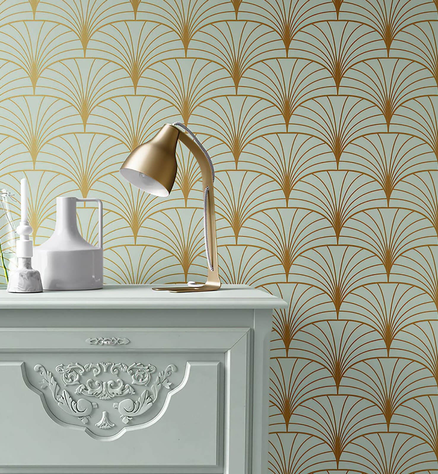 Classic Art Deco Wallpaper