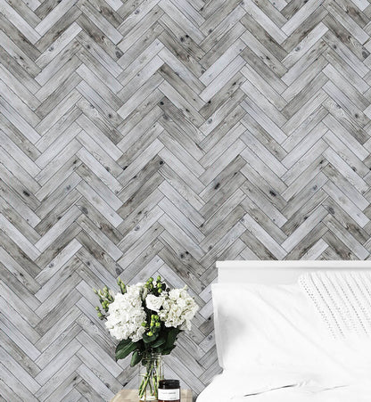 Herringbone Style Wallpaper