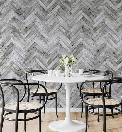 Herringbone Style Wallpaper