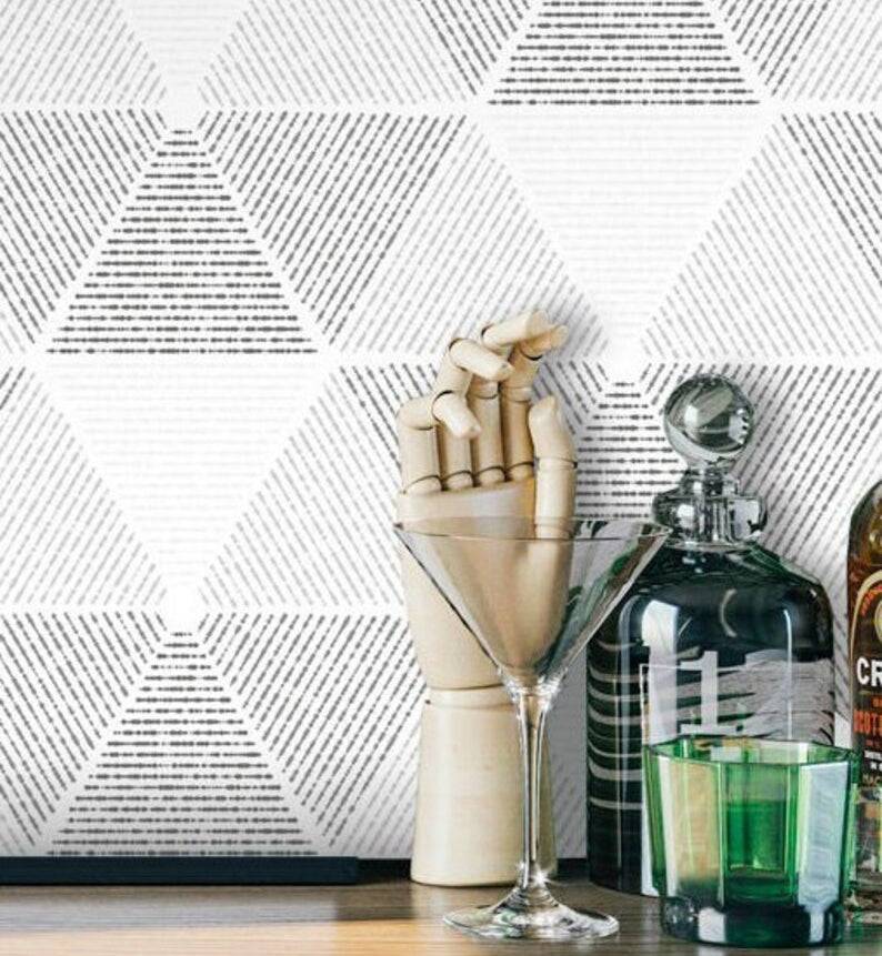 Modern Deco triangle - Walltrendz