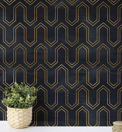 Art Deco Pattern Wallpaper