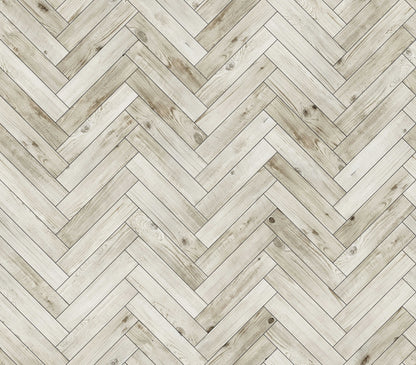 Herringbone Parquet Wallpaper