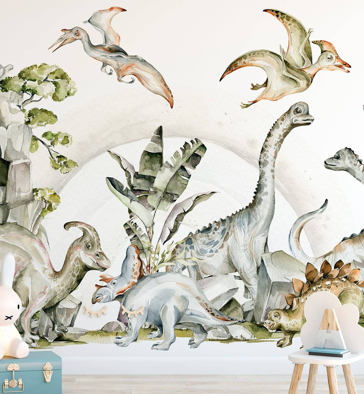 Dinosaurs Border - Walltrendz