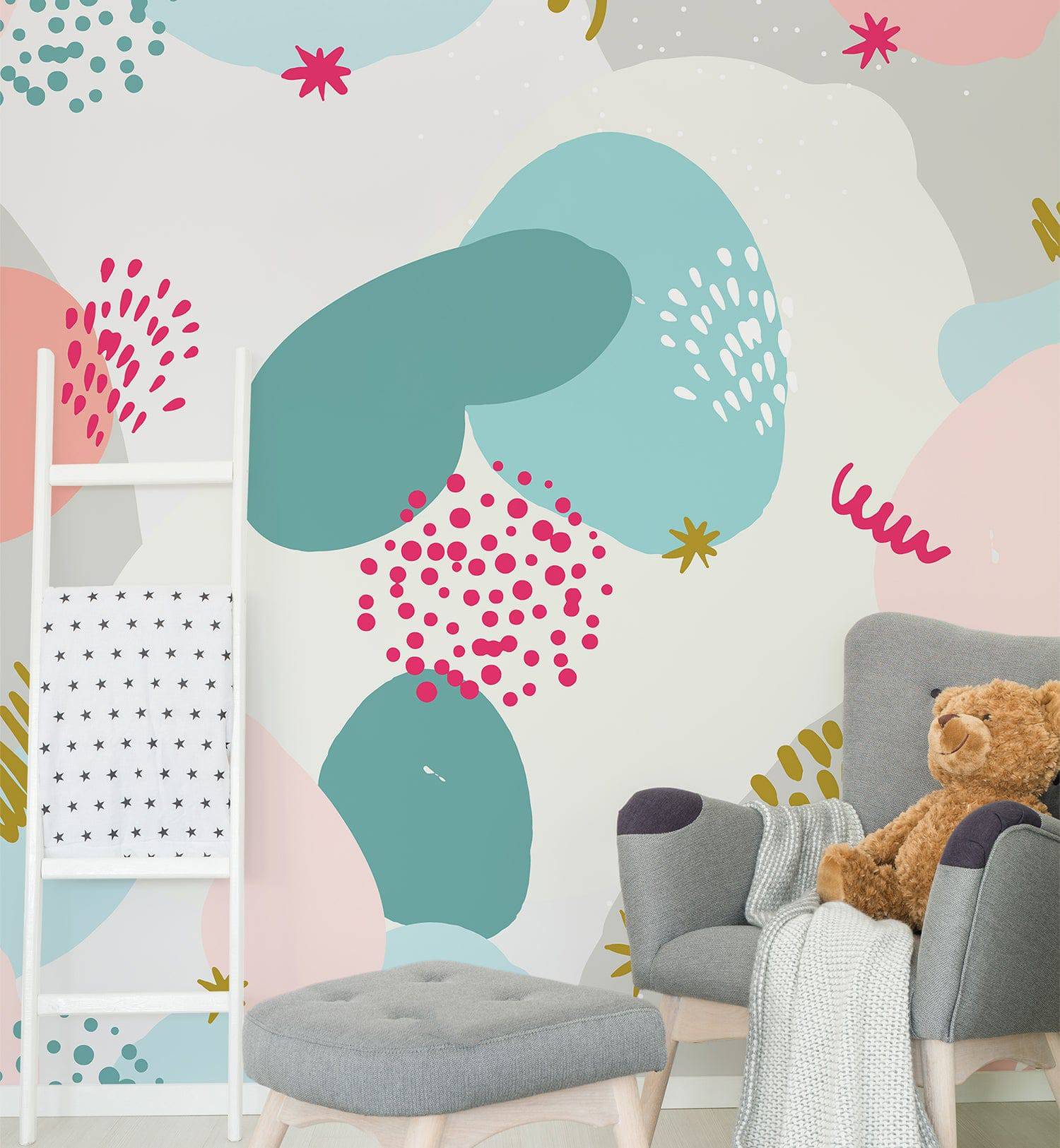 Abstract Mural - Walltrendz