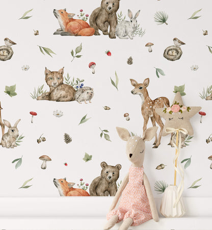 Dear Woodland Wallpaper