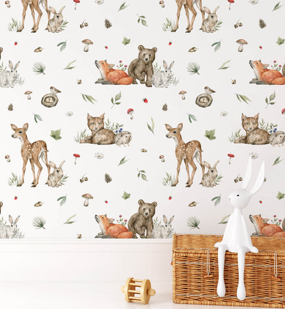 Dear Woodland Wallpaper