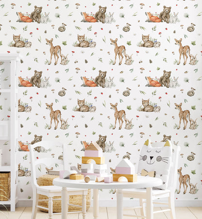 Dear Woodland Wallpaper