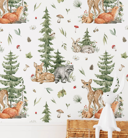 Baby Forest Animal Wallpaper