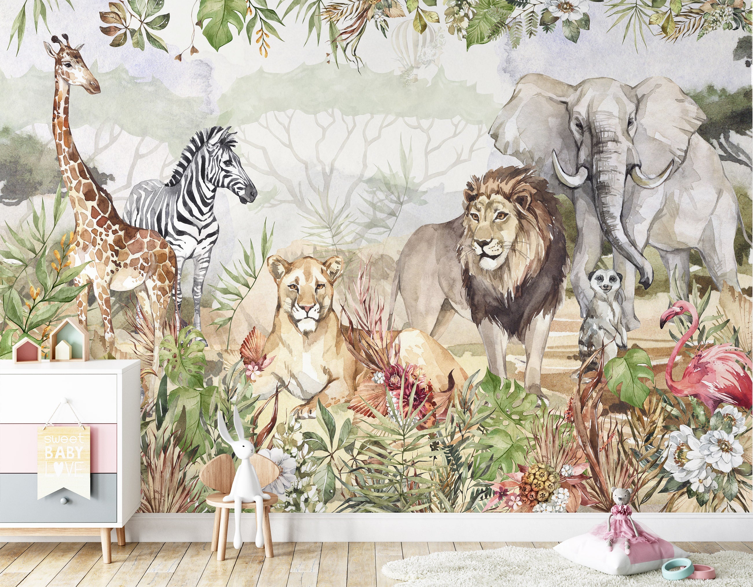 Safari Family Wallpaper