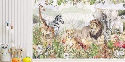 Safari Family Wallpaper