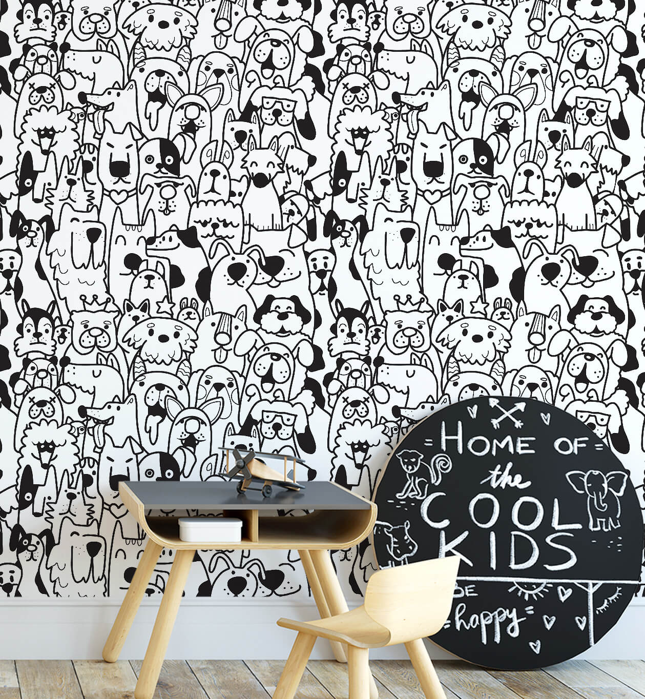 Hand drawn Dog Wallpaper