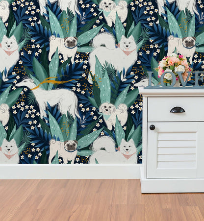 Kids Dog style Wallpaper