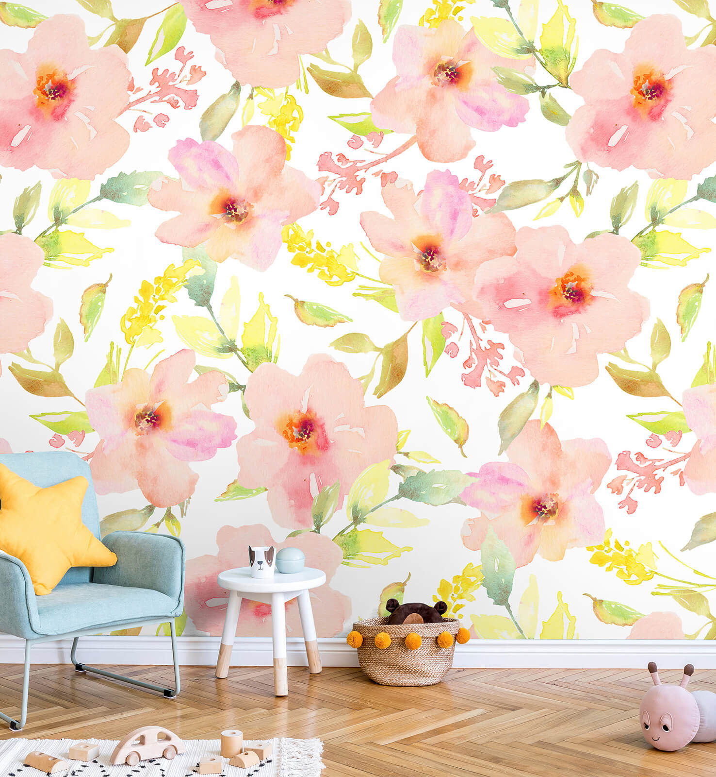 Spring Watercolor Wallpaper