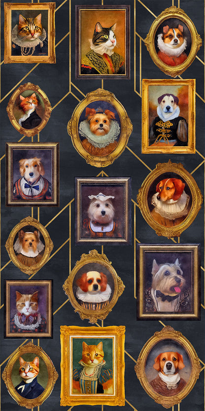 Royal Dog Frame Wallpaper