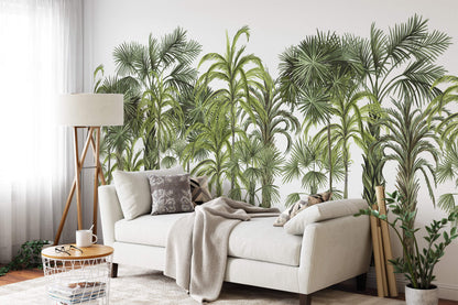 Palm Botanical Large Tree Wallpaper