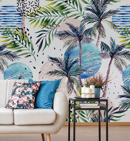 Watercolor Palm - Walltrendz