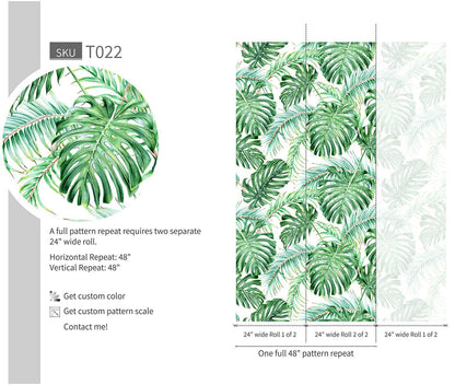 Palm Monstera - Walltrendz