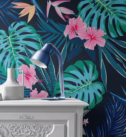 Exotic Monstera Prints Wallpaper