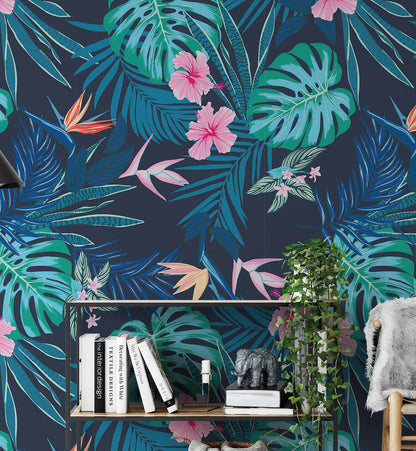 Exotic Monstera Prints Wallpaper