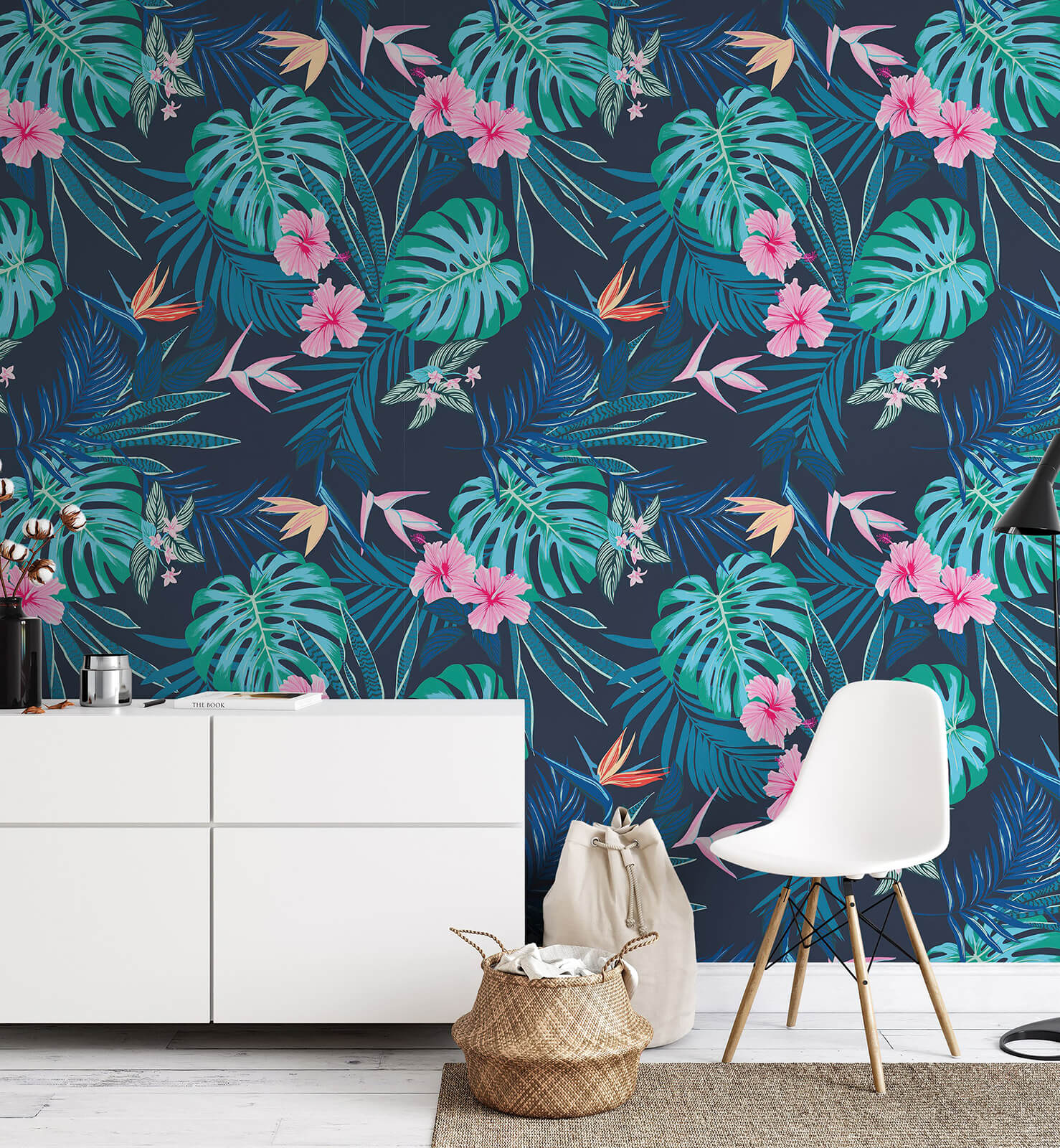 Exotic Monstera Prints Wallpaper