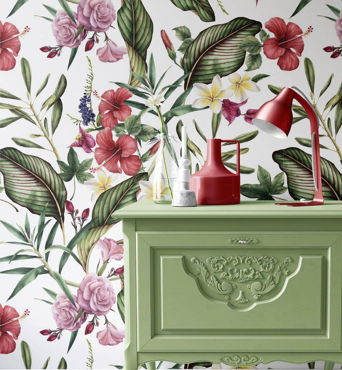 Tropical Watercolor - Walltrendz